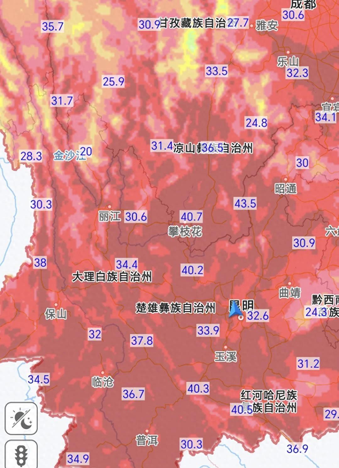 云南大旱猜一字_云南干旱_川东高温